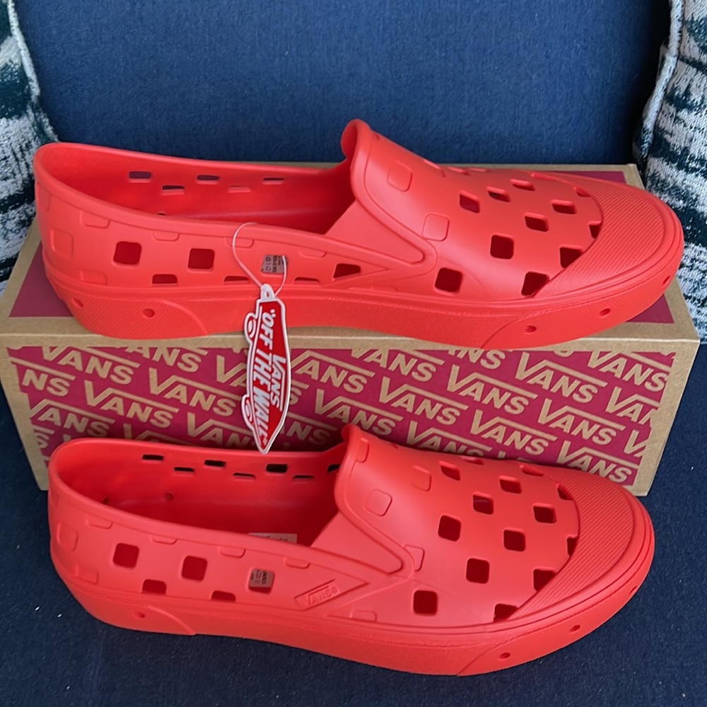 Vans Trek Slip-On Orange MEN`S - Picture 2 of 16